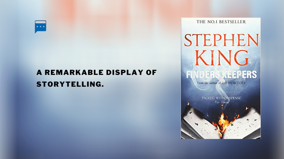 Finders Keepers : By - Stephen King