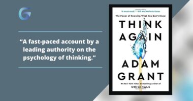 Think Again By Adam Grant