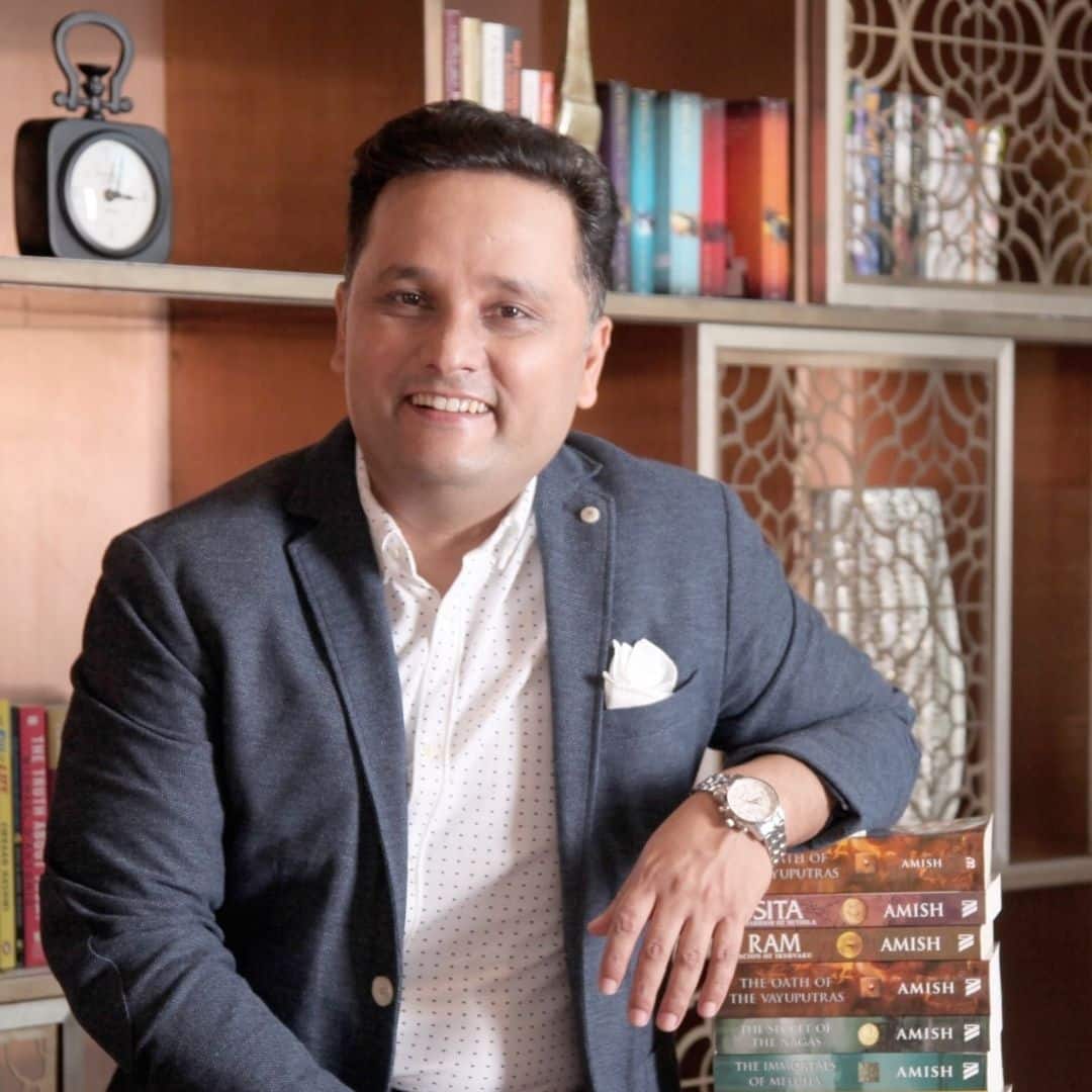 Authors with rejections (Amish Tripathi)