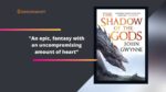 The Shadow of the Gods By John Gwynne | First Book In Bloodsworn Trilogy