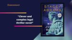 While Justice Sleeps By Stacey Abrams | Clever And Complex Legal Thriller Novel