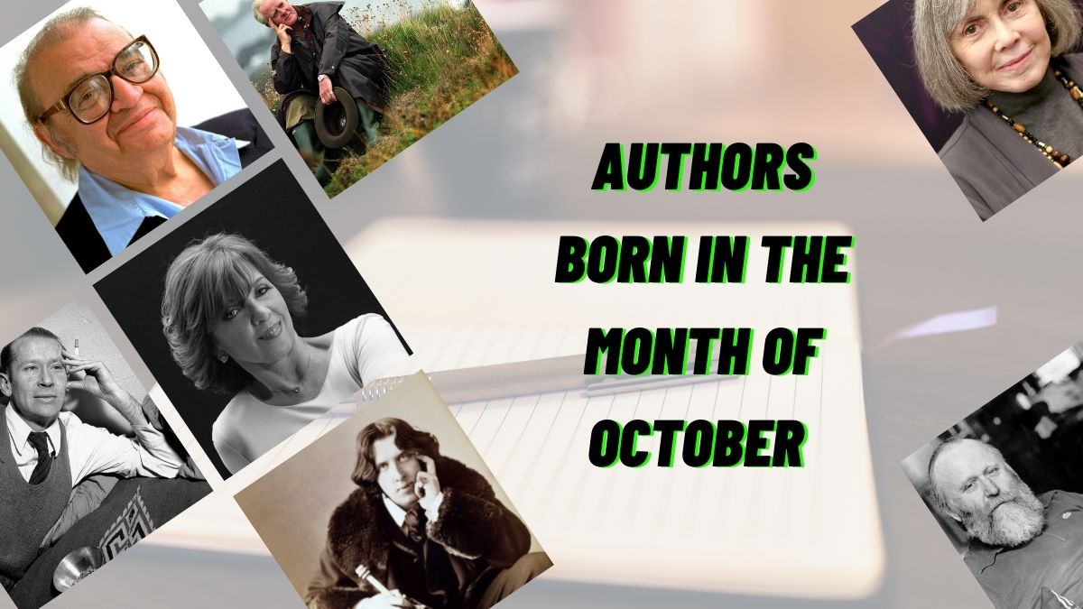 Authors Born In The Month Of October | Writers Birthday In October