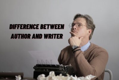 Difference Between Author And Writer