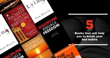 5 books that will help you to break your bad habits