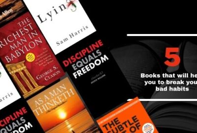 5 books that will help you to break your bad habits