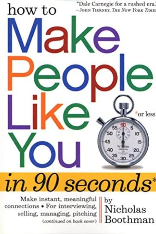 7 本书教给你惊人的推销员品质——如何在 90 秒或更短时间内让人们喜欢你