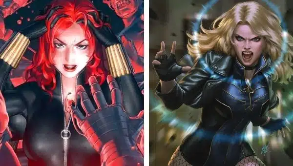 Black Widow and Black Canary
