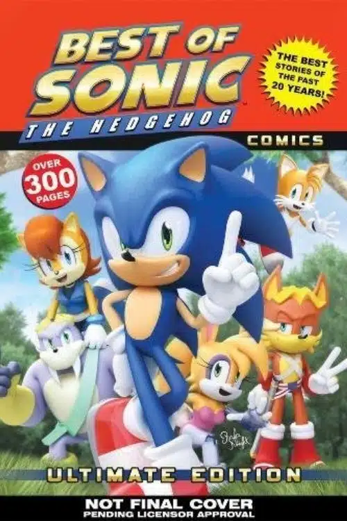 Top 10 Comics Based On Video Games - Sonic the Hedgehog