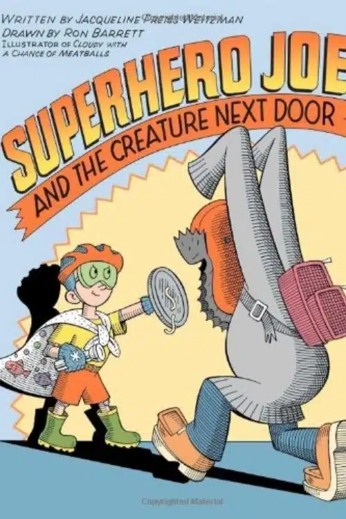 10 Superhero Books for Kids | Books For Young Superhero Fans - Superhero Joe and the Creature Next Door
