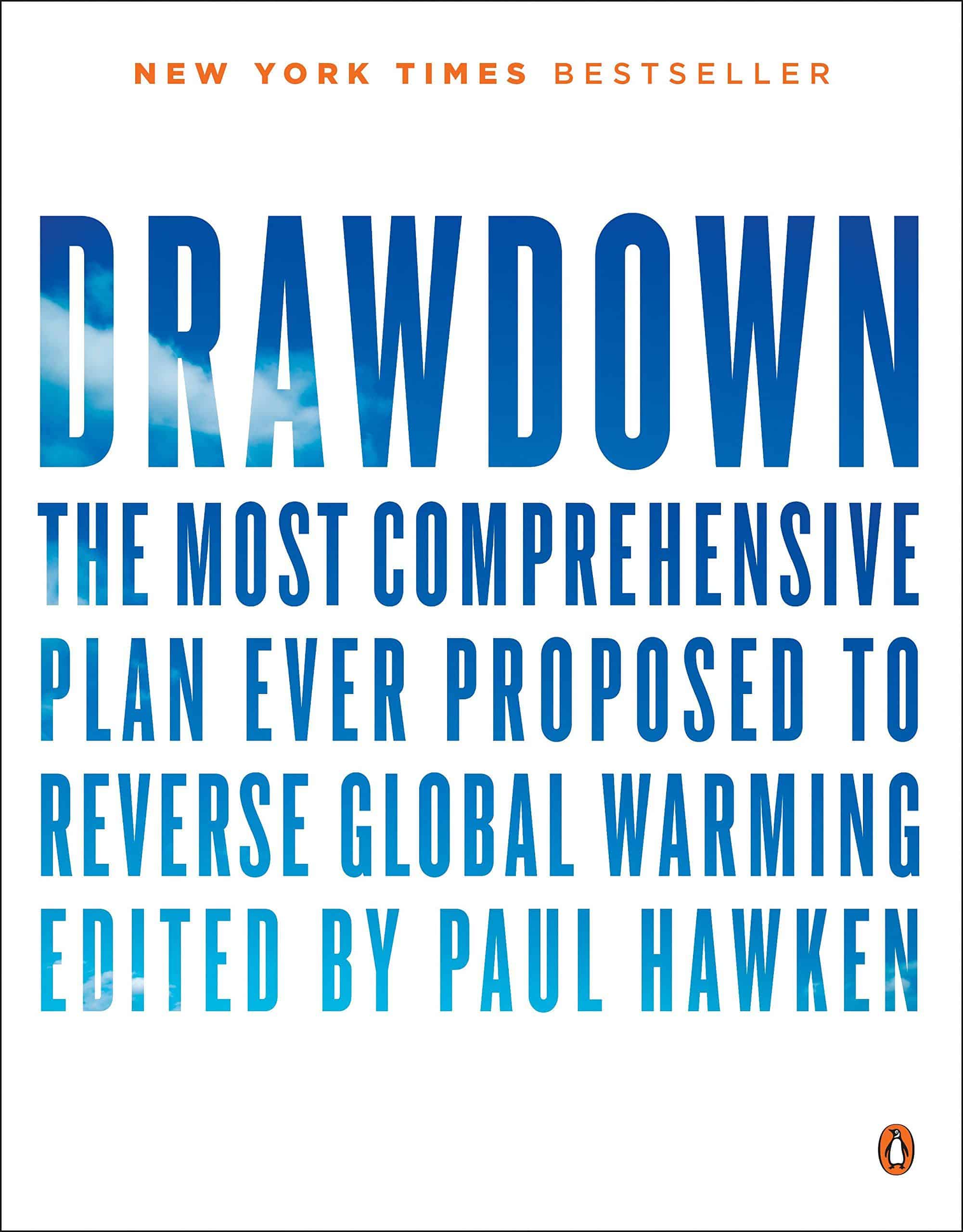 जलवायु परिवर्तन के बारे में जानने के लिए 10 ग्लोबल वार्मिंग पुस्तकें - ड्रॉडाउन - पॉल हॉकेन