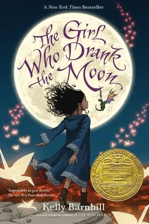 10 Best Books About Witches - The Girl Who Drank The Moon by Kelly Barnhill