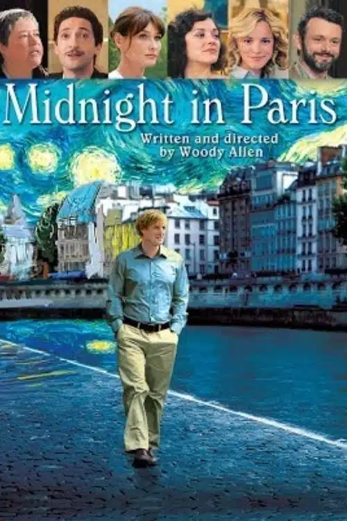 Best Literary Movies to Watch And Devour - Midnight in Paris by Woody Allen