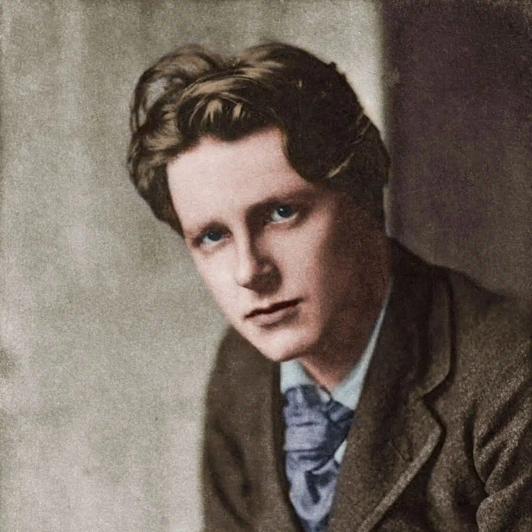 Rupert Brooke (August 3, 1887 – April 23, 1915)
