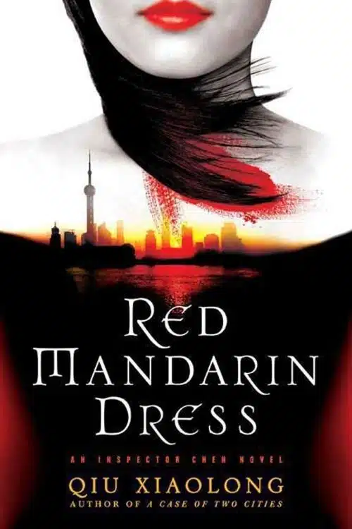 Red Mandarin Dress by Qui Xiaolong