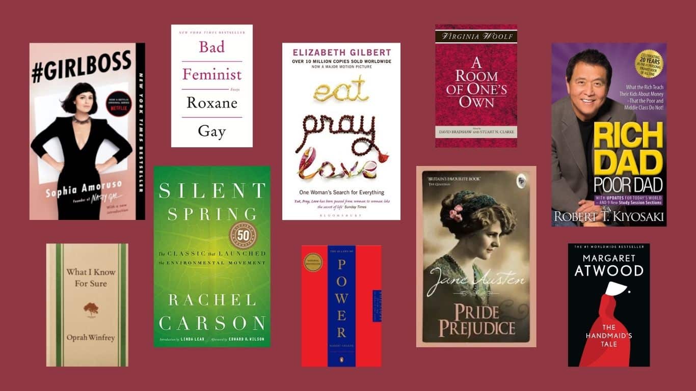 10 livres que chaque femme devrait lire dans la vingtaine
