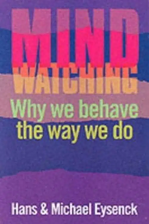 5 Books to Understand Human Behaviour - Mind watching by Hans Eysenck and Michael Eysenck