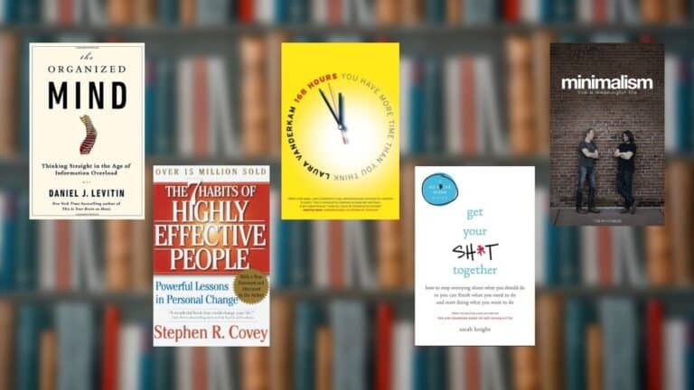 5 livres puissants pour organiser votre vie