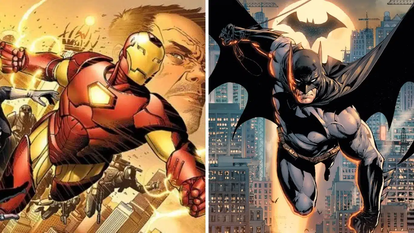 Comic Characters From Marvel and DC with Similar Powers - Iron Man (Marvel) and Batman (DC)