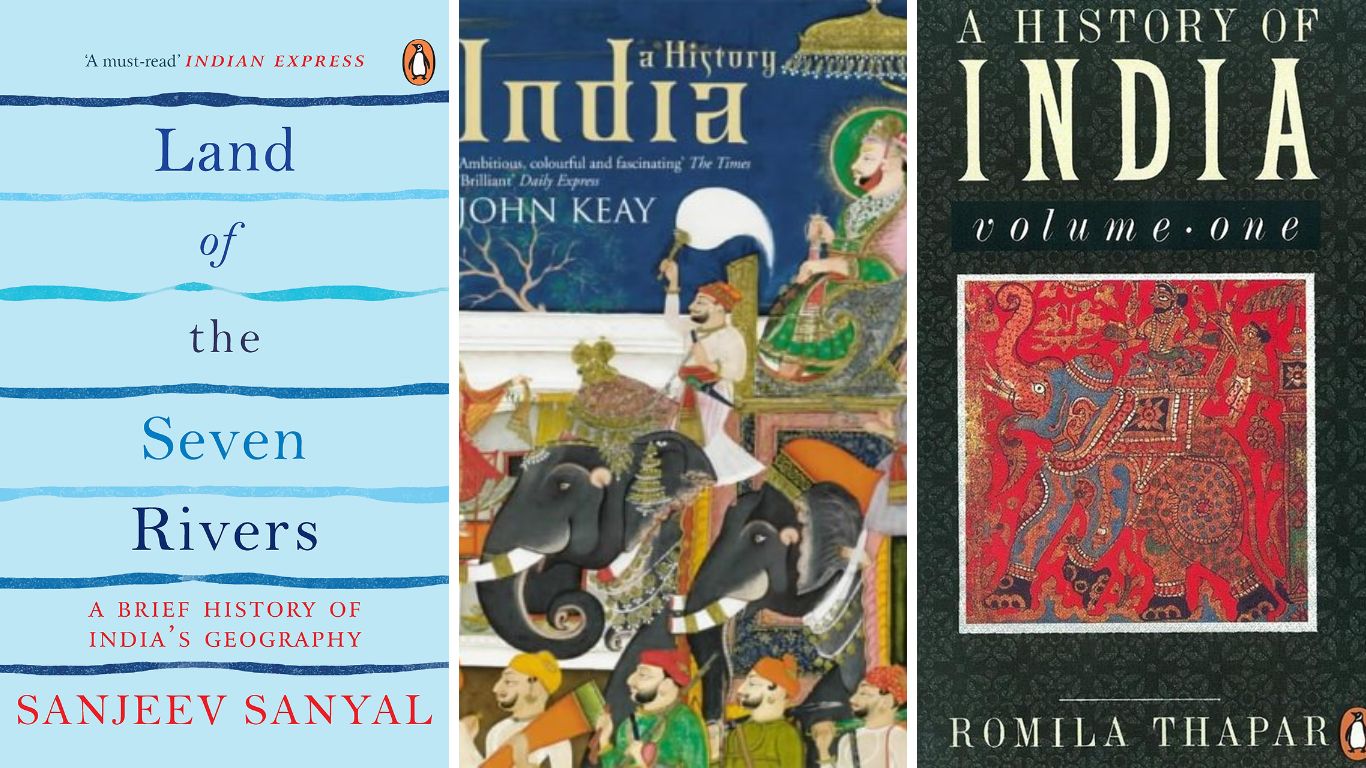Perfect Book Trios - Three books that are similar to each other - History of India
