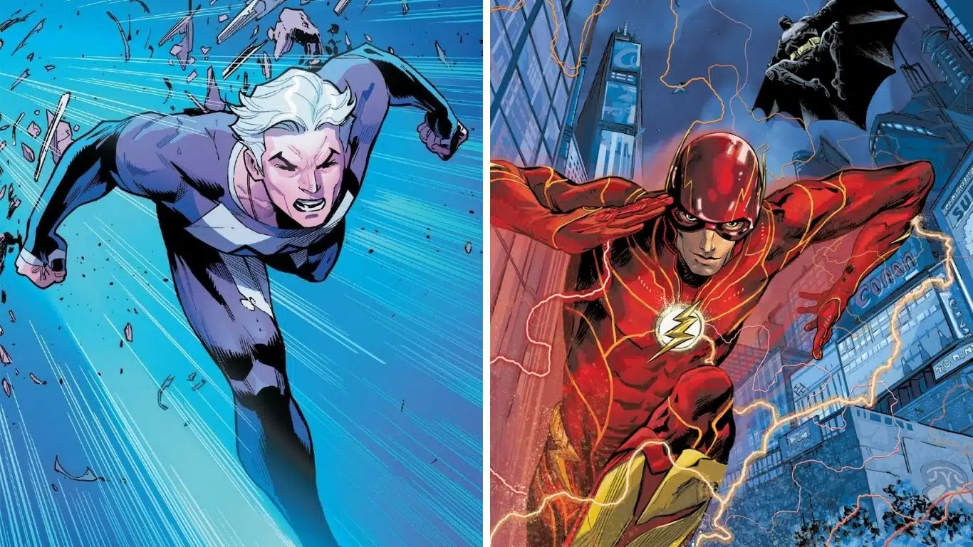 Comic Characters From Marvel and DC with Similar Powers - Quicksilver (Marvel) and The Flash (DC)