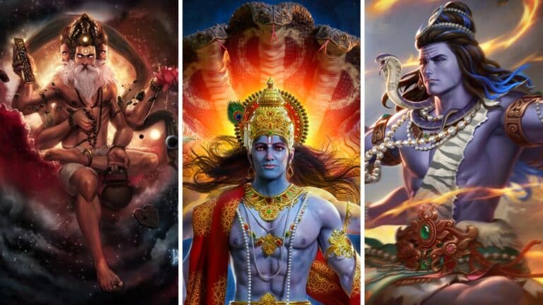 3 Hindu gods | Trimurti | Brahma | Vishnu | Mahesh | Explained