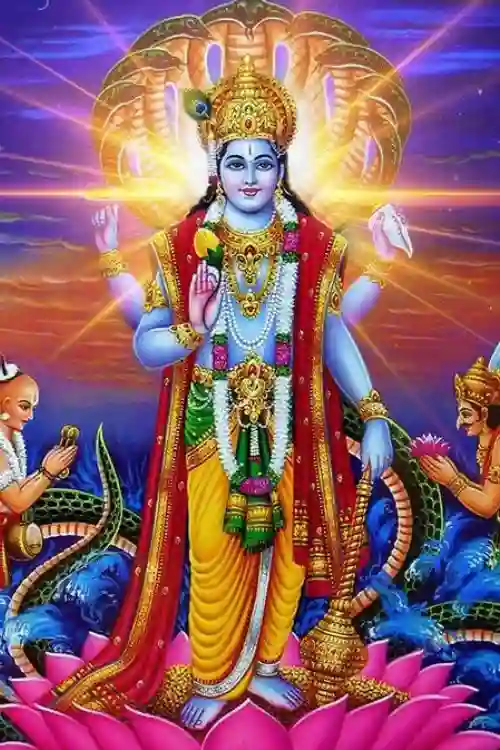 Lord Vishnu (Preserver and Protector) - Hindu God