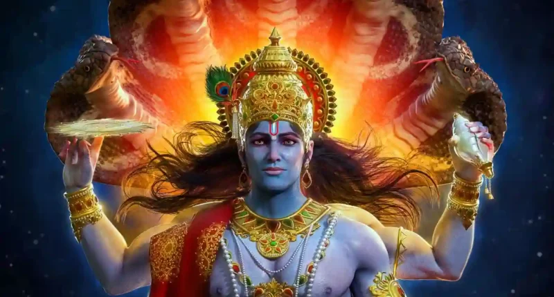 Lord Vishnu (Preserver and Protector) - Hindu God