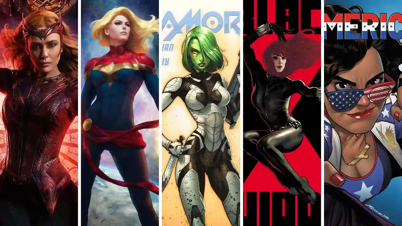 10 Female Superheroes the Marvel Cinematic Universe (MCU)