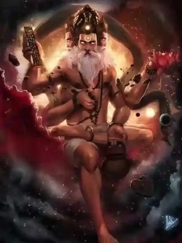 Lord Brahma (The Creator) – Hindu God