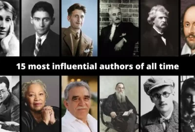 15 most influential authors of all time