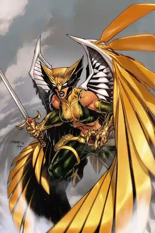 10 Strongest Female Characters From Dc Comics - Hawk Girl