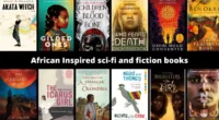 African Inspired sci-fi and fiction books