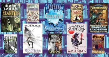 Top 10 books by Brandon Sanderson