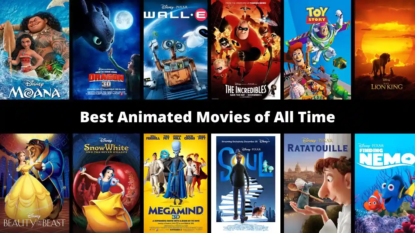Best Animated Movies of All Time - Gobookmart
