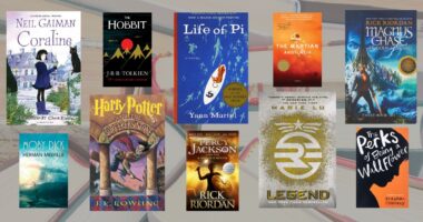 10 recommended books for 13-14 years old