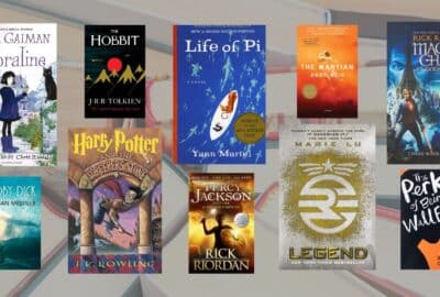 10 recommended books for 13-14 years old