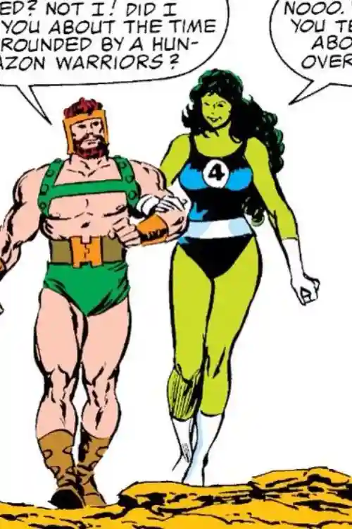 She-Hulk and the Juggernaut Make Love #shehulk #marvelcomics #subscrib