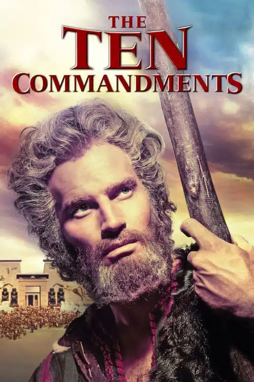 Top 10 Movies based on Egyptian Mythology - The Ten Commandments (1956)
