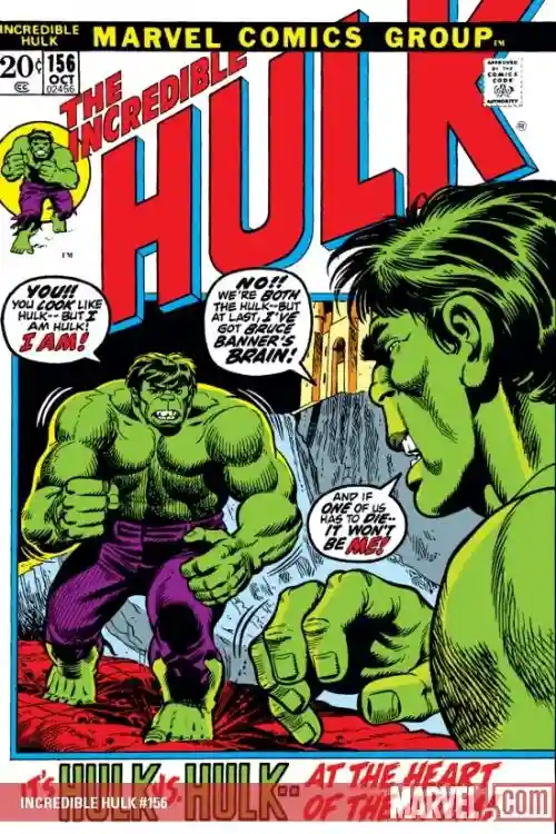 Top 10 des anti-héros de l'univers Marvel (MCU) - Hulk le monstre vert