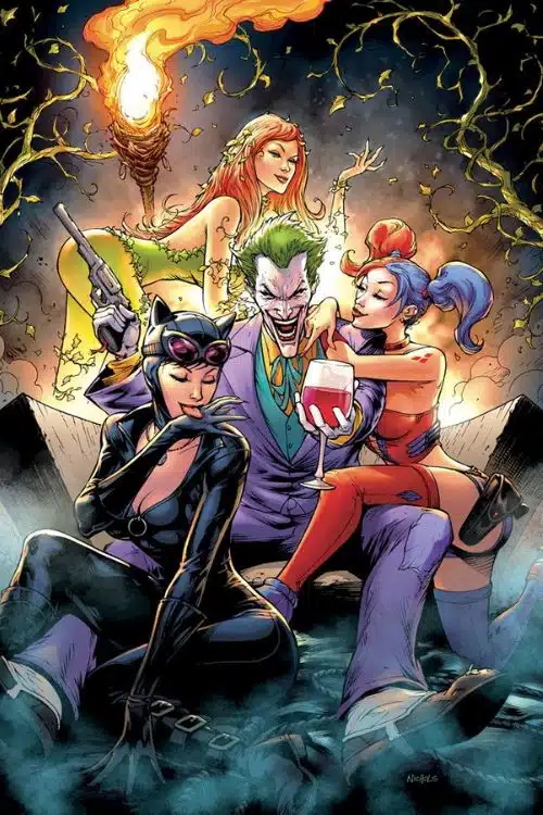 Harley Quinn, Joker, Poison Ivy