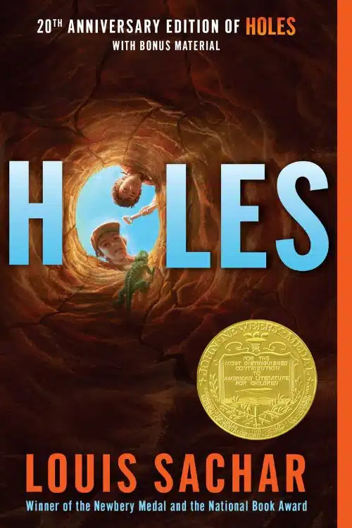 20 great books to read with your child - Holes by Louis Sachar