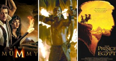 Top 10 Movies based on Egyptian Mythology