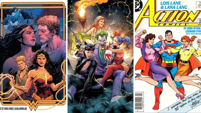 Top 10 des triangles amoureux dans les comics DC