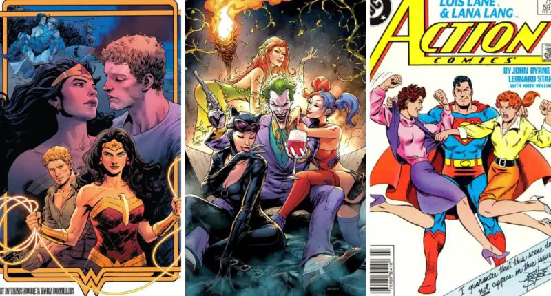 Top 10 love triangles in DC comics