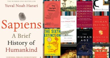 10 books similar to Sapiens Written by Yuval Noah Harari