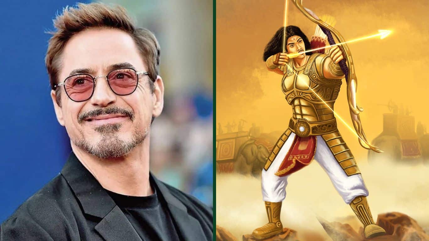 Actores aptos para la adaptación de Hollywood de Mahabharat: Arjuna (Robert Downey Jr.)