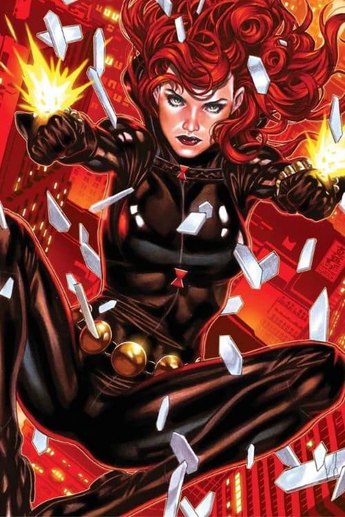 10 best dressed Superheroes in Comics - Black Widow