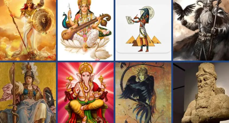 Deities of Wisdom, Knowledge, and Intelligence From Different Mythology