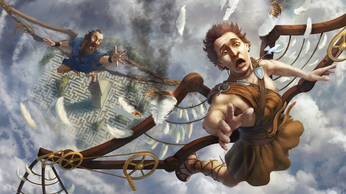Icarus Story | The Flight of Icarus - Greek Mythology - GoBookMart