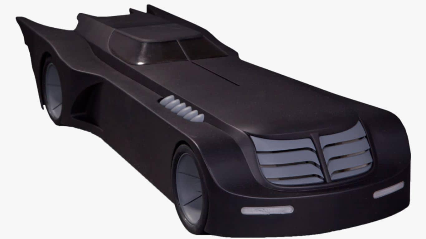 The Best Batmobiles of All Time From Batman Movies - Animated Batmobile (Mask of the Phantasm)